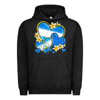 Pigment Black nicaragua hearts Urban Hoodie - texasbilliewilder