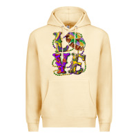 Pina Colada Mardi Gras Love With King Cake Premium Hoodie - RanaPortraitStore