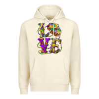 Sandshell Mardi Gras Love With King Cake Premium Hoodie - RanaPortraitStore