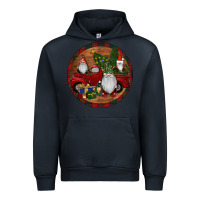 Navy Gnome Truck Christmas Urban Hoodie - RanaPortraitStore