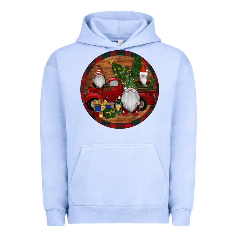Gnome Truck Christmas Urban Hoodie by RanaPortraitStore | Teevron