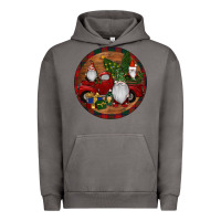 Pigment Tornado Gnome Truck Christmas Urban Hoodie - RanaPortraitStore