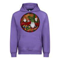 Tulip Gnome Truck Christmas Urban Hoodie - RanaPortraitStore