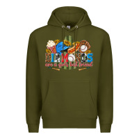 Army Green diamonds are a girls best friend Premium Hoodie - texasbilliewilder