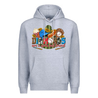 Heather Grey diamonds are a girls best friend Premium Hoodie - texasbilliewilder