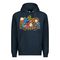 Navy diamonds are a girls best friend Premium Hoodie - texasbilliewilder