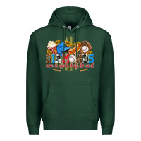 Sports Green diamonds are a girls best friend Premium Hoodie - texasbilliewilder