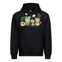 Black panda coffee cups Urban Hoodie - texasbilliewilder