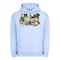 Pigment Grape Ice panda coffee cups Urban Hoodie - texasbilliewilder