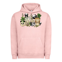 Panda Coffee Cups Urban Hoodie | Teevron