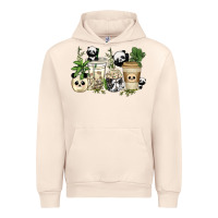 Sandshell panda coffee cups Urban Hoodie - texasbilliewilder