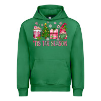 Emerald pink christmas 'tis the season gnome Urban Hoodie - Zillion Design Studio
