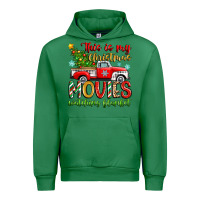 Emerald this is my christmas movies watching blanket Urban Hoodie - Zillion Design Studio