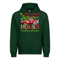 Forest Green this is my christmas movies watching blanket Urban Hoodie - Zillion Design Studio