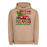 Pigment Burro this is my christmas movies watching blanket Urban Hoodie - Zillion Design Studio