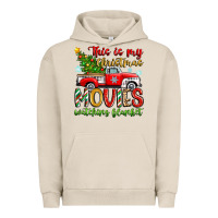 Pigment French Oak this is my christmas movies watching blanket Urban Hoodie - Zillion Design Studio