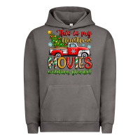 Pigment Tornado this is my christmas movies watching blanket Urban Hoodie - Zillion Design Studio