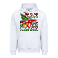 White this is my christmas movies watching blanket Urban Hoodie - Zillion Design Studio