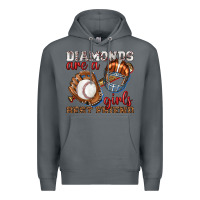 Rock diamonds are a girls best friend baseball Premium Hoodie - texasbilliewilder
