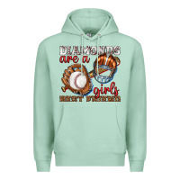 Seafoam diamonds are a girls best friend baseball Premium Hoodie - texasbilliewilder