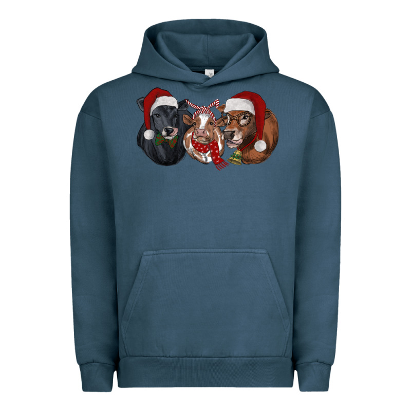 Christmas Cows Urban Hoodie by RanaPortraitStore | Teevron