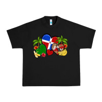 Dominican Republic Hearts Urban Heavy Tee | Teevron
