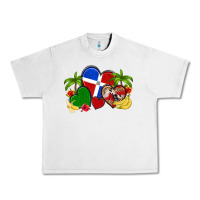 Lunar Rock dominican republic hearts Urban Heavy Tee - Artiststas