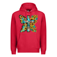 Cardinal faith sunflower cross Premium Hoodie - Zillion Design Studio