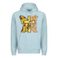 Blue Mist faith child cancer cross Premium Hoodie - Zillion Design Studio