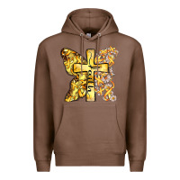 Chestnut faith child cancer cross Premium Hoodie - Zillion Design Studio