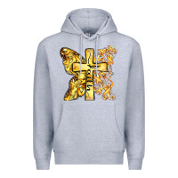 Heather Grey faith child cancer cross Premium Hoodie - Zillion Design Studio