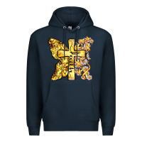 Navy faith child cancer cross Premium Hoodie - Zillion Design Studio