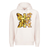 Pale Pink faith child cancer cross Premium Hoodie - Zillion Design Studio
