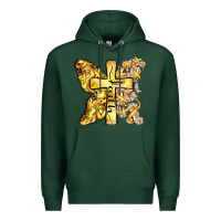 Sports Green faith child cancer cross Premium Hoodie - Zillion Design Studio