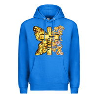 True Royal faith child cancer cross Premium Hoodie - Zillion Design Studio