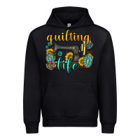 Black quilting life western Urban Hoodie - texasbilliewilder