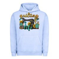 Pigment Grape Ice quilting life western Urban Hoodie - texasbilliewilder