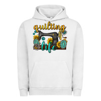 Pigment Lunar Rock quilting life western Urban Hoodie - texasbilliewilder