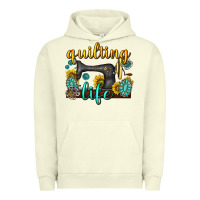 Pigment Pistachio quilting life western Urban Hoodie - texasbilliewilder
