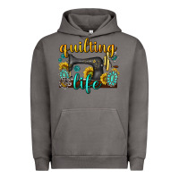 Pigment Tornado quilting life western Urban Hoodie - texasbilliewilder