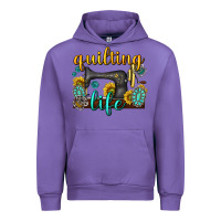 Tulip quilting life western Urban Hoodie - texasbilliewilder