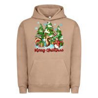 Pigment Burro merry christmas rabbits Urban Hoodie - Zillion Design Studio