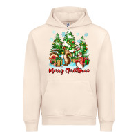 Sandshell merry christmas rabbits Urban Hoodie - Zillion Design Studio
