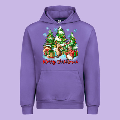 Urban Hoodie merry christmas rabbits
