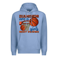 Colony Blue diamonds are a girls best friend basketball Premium Hoodie - texasbilliewilder