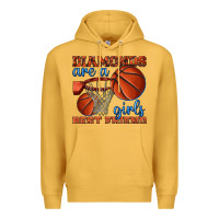 Mustard diamonds are a girls best friend basketball Premium Hoodie - texasbilliewilder
