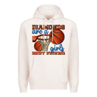 Pale Pink diamonds are a girls best friend basketball Premium Hoodie - texasbilliewilder