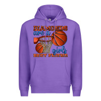 Purple diamonds are a girls best friend basketball Premium Hoodie - texasbilliewilder