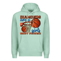 Seafoam diamonds are a girls best friend basketball Premium Hoodie - texasbilliewilder