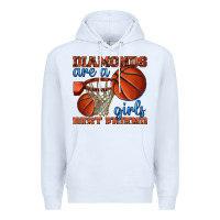 White diamonds are a girls best friend basketball Premium Hoodie - texasbilliewilder
